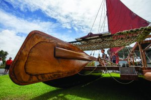 October is Wayfinding Month. As a way to celebrate centuries of non-instrument navigation, the month of October will be dedicated to community activities centered around the theme of the wa‘a (canoe). Photo Courtesy. 
