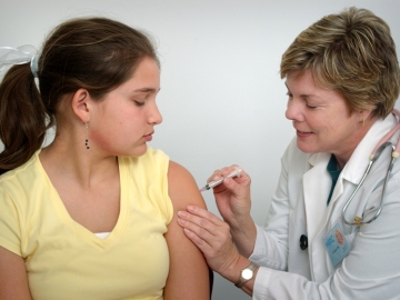 Flu vaccination programs are getting underway at schools. CDC photo.