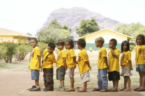 Early childhood education is Gov. Abercrombie's top priority this year. Image courtesy Kamehameha Schools.