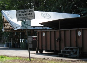 County funding for recycling efforts would be cut under Kenoi's proposed budget. Photo by Dave Smith.