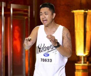 Bryant Tadeo, winner of several Big Island singing competitions, has made the top 40 in American Idol. Courtesy photo.