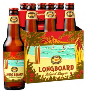 Kona Brewing Company's Longboard Island Lager helped it's 2012 sales increase 27% over 2011. 