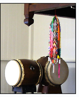 Taiko drums. Image courtesy Daifuji Taiko.