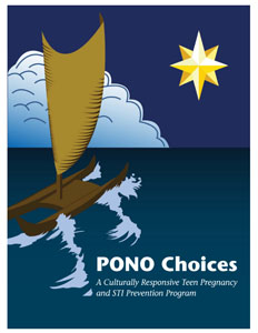 The cover of the "Pono Choices" outline for teachers. Image courtesy HIRA.