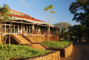 The cafeteria at Lahainaluna High School. Photo by Wendy Osher/Maui Now.