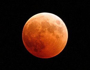 A total lunar eclipse as seen from Washington in 2004. US Navy photo.