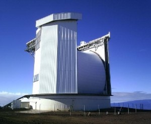 The James Clerk Maxwell Telescope. JAC photo.
