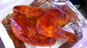 This BBQ chicken was a signature dish for past competitors "Slap Yo Daddy Bar B Que". Image courtesy.