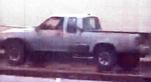 The couple being sought left the scene in this pickup truck. HPD photo.