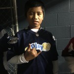 Ho'okena resident Jarom Alani, a finalist in the NFL's Punt, Pass, and Kick competition. Courtesy photo.