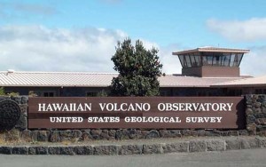 Hawaiian Volcano Observatory at Hawai'i Volcanoes National Park. USGS HVO photo.