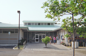 Kailua-Kona Public Library. File Kailua-Kona Public Library photo.