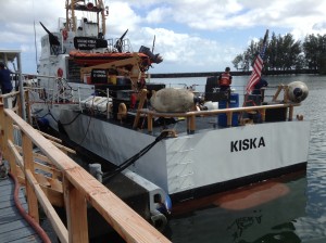 United States Coast Guard Cutter Kiska and crew. Photo credit: Jamilia Epping.