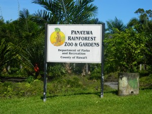 Pana'ewa Rainforest Zoo and Gardens. Photo credit: Jamilia Epping.