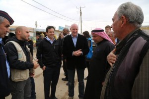 United States Senator Brian Schatz traveled to Germany and Jordan over the weekend where he met with leaders and refugees. Photo courtesy of the Office of Senator Brian Schatz.