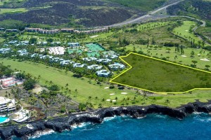 Aerial Shot Holua Kai Development. Elite Pacific Properties.