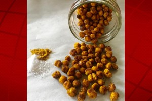 Curried Roasted Garbanzo Beans. Photo credit: Kristin Frost Albrecht.