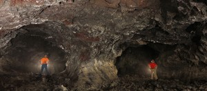 An undisclosed lava cave, courtesy of Peter and Ann Bosted.