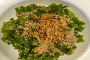 Thai Winged Bean Salad. Photo credit: Kristin Frost Albrecht, 