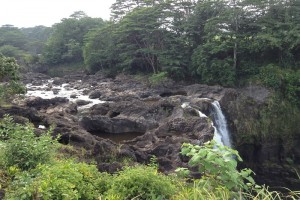 The top portion of Rainbow Falls. File photo by Jamilia Epping.