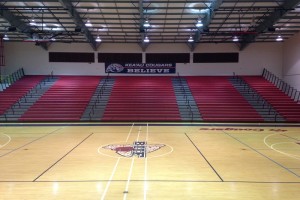 Kea'au High School Gymnasium, one of two host sites for the OC16/HHSAA Division II Girls Basketball Tournament. Photo by Josh Pacheco.