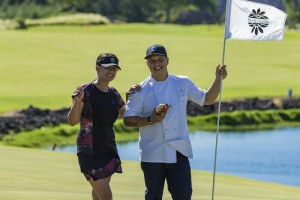 Chef Allen Hess is pictured at the Waikoloa Kings' Golf Course, the location of his newest restaurant Mai Grille. Waikoloa Beach Resort file photo.