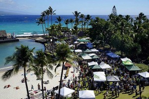 An overhead view of a previous Kona Brewers Festival event. File courtesy photo.