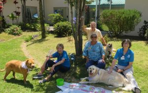 North Hawai'i Community Hospital courtesy photo of its Pet Therapy Party.