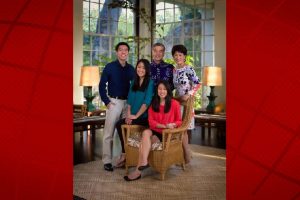 Governor David Ige and First Lady Dawn Ige have three children, Lauren, Amy and Matthew. Office of Governor David Ige photo.