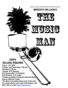 Music Man Poster BW (1)1
