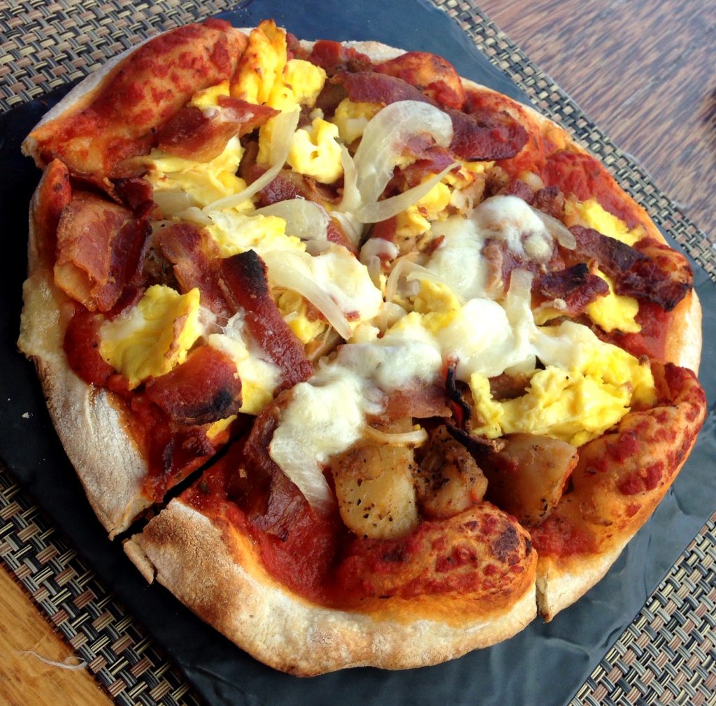 Haleakala Pie Breakfast Pizza