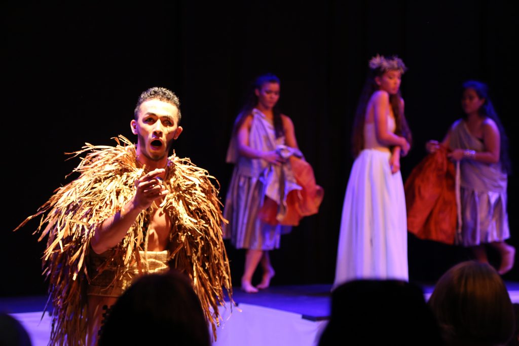  "Hāʻupu," Edinburgh Festival Fringe. Kamehameha Schools Hawaiʻi photo.
