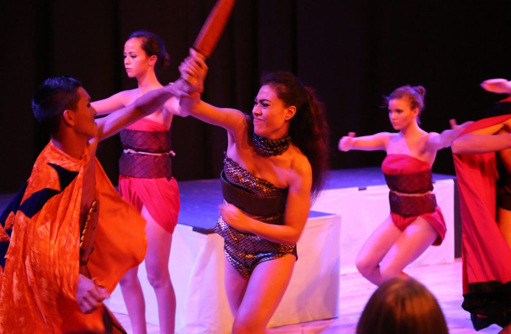 "Hāʻupu," Edinburgh Festival Fringe. Kamehameha Schools Hawaiʻi photo.