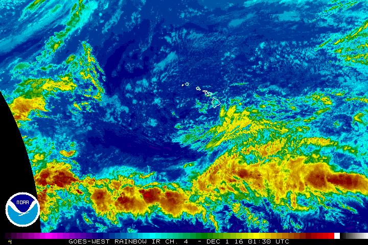 NWS/NOAA satellite image on Wednesday, Nov. 30. 2016, 3:30 p.m.
