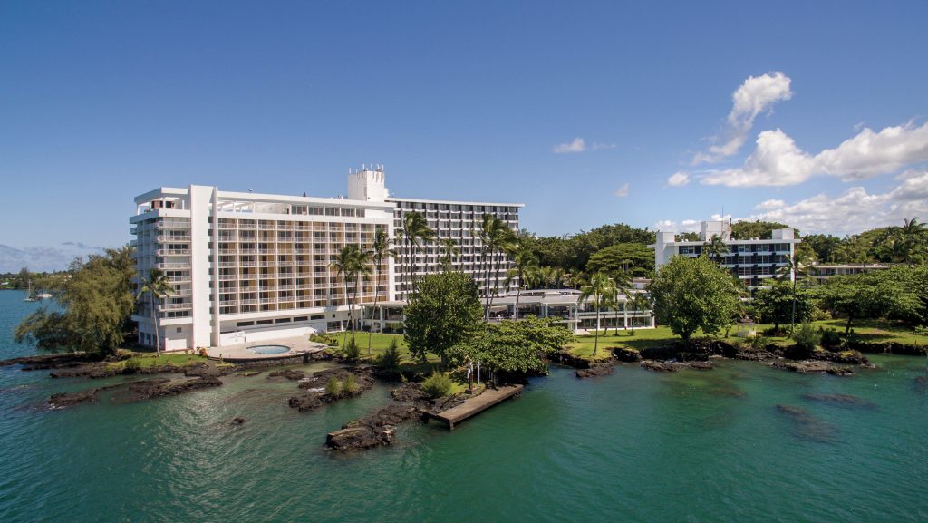 The Grand Naniloa Hotel Hilo - a DoubleTree by Hilton blends traditional Hawaiian culture with the most modern and luxurious conveniences. Credit: Hilton Hotels & Resorts.