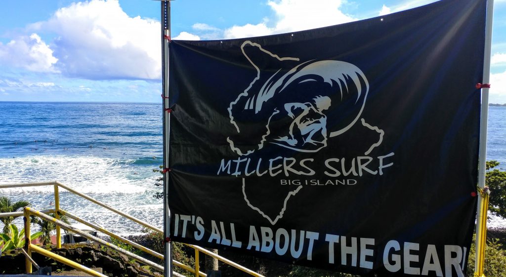 Millers Surf The Miller’s Surf Big Island Challenge - the final stop on the 2016 Hawaii Bodyboarding Tour – Nov. 19 and 20 at Honoli‘i, just north of Hilo on the Big Island of Hawai‘i. Photo: Crystal Richard.