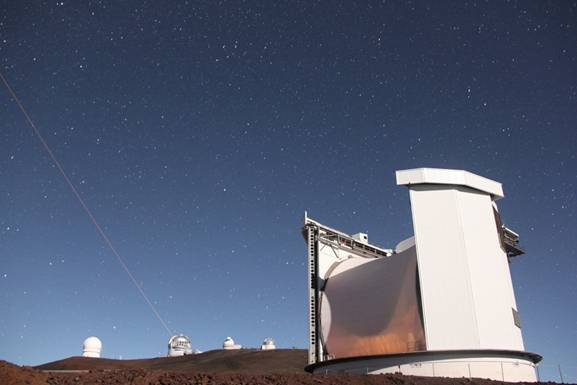 James Clerk Maxwell Telescope. Image credit: William Montgomerie             