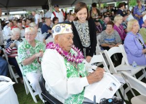 Pearl Harbor survivor Herb Weatherwax