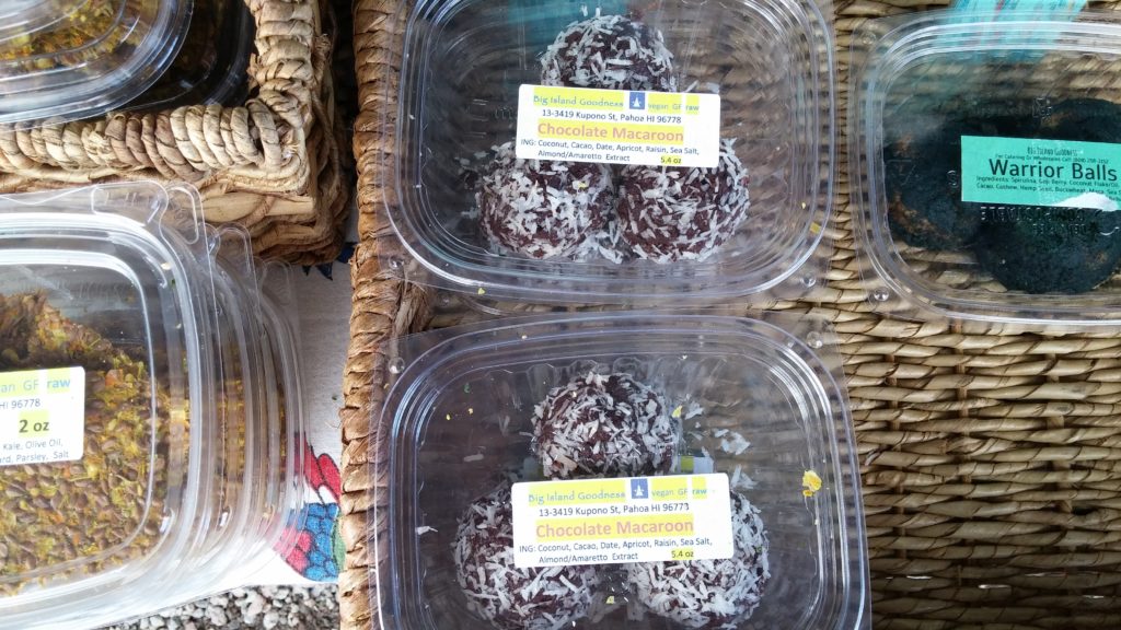 Chocolate macaroons from Big Island Goodness. PC: Marla Walters.