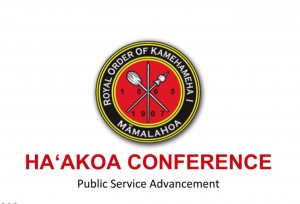 Ha‘akoa Conference March 15, 2019.